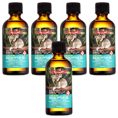 Ausgarden 澳維花園 精油 藍膠尤加利 100ml 天然精油 清新空氣 舒緩身心, 5件