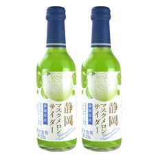 木村飲料 靜岡麝香哈密瓜風味汽水, 240ml, 2瓶