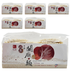 華山興 關廟麵 中條 全素, 1.2kg, 6包