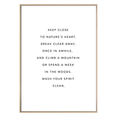 波蘿選畫所 初心, 40 x 30cm, 木色