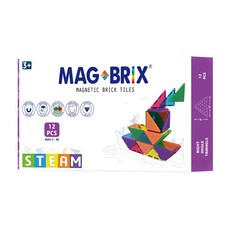 MAGBRIX 樂高直角三角形 食品級 ABS 回收塑料製成, 12片, 1盒