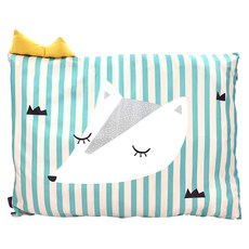 GGUMBI DREAMB 動物造型抱枕 韓國製造 透氣防蟎, 44 x 55cm, 狐狸, 1個