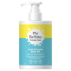 My Earthday 清爽洗髮精 含天然迷迭香和積雪草 pH平衡清潔劑, 300ml, 1瓶