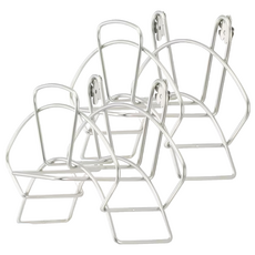 SHCJ 生活采家 304不鏽鋼水管抹布收納架 寬30.8*深12.6*高18cm #27020, 銀色, 2個