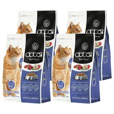 doter 寵愛物語 貓飼料 添加牛磺酸+離胺酸 體重管理 全貓糧, 體態管理, 1.5kg, 4袋