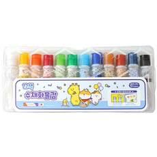 morning glory 水彩顏料 12色 6毫升 套組, 237g, 1盒