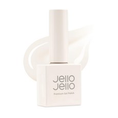 Jello Jello 韓國原廠直供 透色系列 彩色美甲凝膠, JJ-25 Vanilla Cream, 10ml, 1瓶