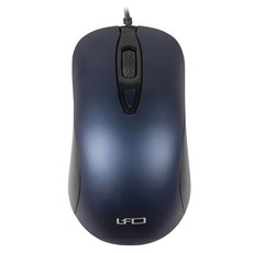 INTOPIC 廣鼎 飛碟光學滑鼠 115 x 65 x 29mm 103g, UFO-MS-110, 黑色