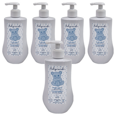 babycoccole 寶貝可可麗 二合一洗髮沐浴露 400ml, 專為新生兒設計, 5瓶