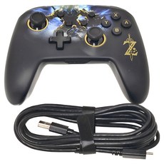 PowerA 藍芽5.0無線遊戲 限量款 林克 VS 人馬萊尼爾 Nintendo Switch 增強手把, 1個