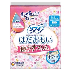 SOFY 蘇菲 日用輕薄衛生棉 無翼型, 21cm, 42片, 1包