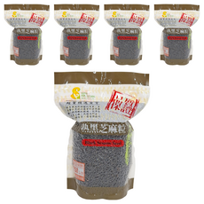 超賀 熟黑芝麻粒, 250g, 5包