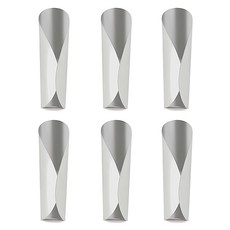 GHIDINI 捲式注酒器 6個, 1組, 銀色