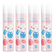 oh care 歐克威爾 魔法造型沐浴泡泡 水蜜桃, 180ml, 4瓶