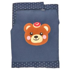 enjoylife 二口繡花圍裙, 顏色隨機, 1件