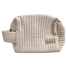 雲朵收納包 米白色 方形 2入組 皮質, 18 x 7.5 x 12.5cm