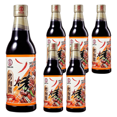 金蘭 辣味烤肉醬，多種辛香料製成, 590ml, 6瓶