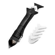 vavelop 3合1矽利康刮刀清除器工具組 #01鋼製款, 1組