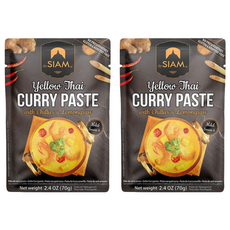 deSIAM 暹羅泰式黃咖哩膏, 70g, 2包