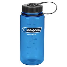 Nalgene Sustain永續系列 寬嘴水壺, 灰藍色, 500ml, 1個