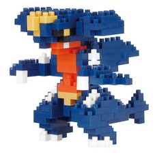 nanoblock 河田積木 迷你積木 NBPM-075, 1個, 烈咬陸鯊 110
