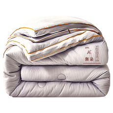 SC嚴選 無染超柔大豆纖維被 加厚冬被 灰色 8斤, 220 x 180cm, 1件