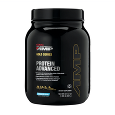 GNC 健安喜 Pro Performance AMP 黃金系列 高級乳清蛋白粉 香草口味, 31.43oz, 1罐