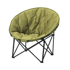 IRIS OHYAMA 愛麗思歐雅瑪 露營摺疊月亮椅 CC-MOC 5.7kg, 軍綠色, 1個