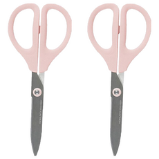 KOKUYO 國譽 SAXA 剪刀, 粉色, 2支