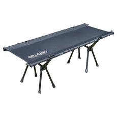 OWL CAMP 行軍床, 黑色, 900D聚酯纖維, 7075航太鋁合金支架, ABS耐磨防滑腳墊, 1個