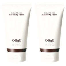 OBgE 台灣公司貨 煥彩保濕深層清潔洗面乳, 2條, 150ml