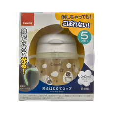 Combi 康貝 樂可杯 第二階段直飲杯，5個月以上，240ml，日本製造, 軟萌綿羊, 1個