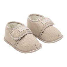 酷咕鴨 ku.ku duckbill plus竹纖羅紋學布鞋 柔軟舒適 透氣防滑, XL, Beige