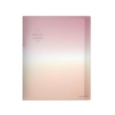 KOKUYO 國譽 Pastel Cookie Sora 26孔 B5 活頁本, 活頁夾， 聚丙烯材質外殼, 防水耐磨耐用, 紅橙色, 1本