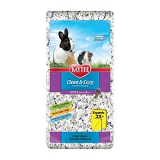 KAYTEE 寵物紙墊料 薰衣草香, 氣味控制, 99.9% 無塵, 2 倍以上吸收力, 24.6L, 1包