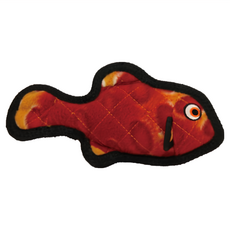 TUFFY 耐咬海洋 犬貓玩具, 紅紅小丑魚, 1個