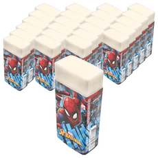 MARVEL 漫威 SPIDER-MAN 蜘蛛人 製圖橡擦 12入, 大臉, 24個