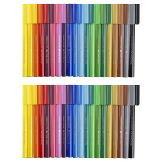 FABER-CASTELL 輝柏 11-300-A 彩色連接筆, 30色, 2盒