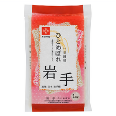 Kitoku Shinryo 木德神糧 博多米舖 岩手縣一見鍾情米, 1kg, 一等, 1袋