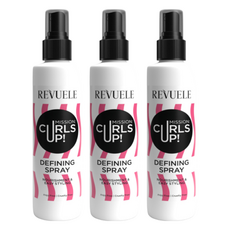 REVUELE 捲髮任務定型噴霧, 護髮X造型, 空氣感護捲效果, 200ml, 3瓶