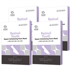 MY SCHEMING 我的心機 A醇青春修護去皮足膜, 30ml, 1雙, 4組