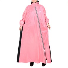 內外斜雙拉錬風雨衣 M301