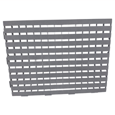 PMU 必美優 DIY工作棧板, 45 x 60 x 1.9cm, 灰色, 1個