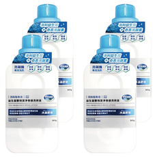 南僑水晶 益生菌雙效潔淨食器洗滌液 洗碗機適用, 500g, 4瓶