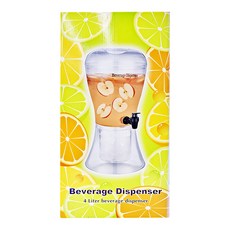 bargogo 壓克力果汁壺 4L 台灣生產, 34006EA, 1個