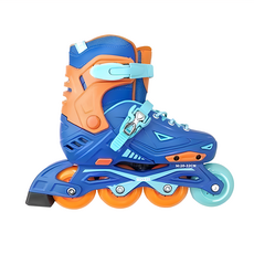 SUCCESS 成功 兒童伸縮直排輪 S0490 教學初階, 藍色, 1雙