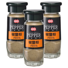 真好家 椒鹽粉 台灣產, 50g, 3瓶