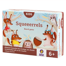Simple Rules 松鼠取堅果 兒童桌遊，適合6歲以上，2-4人, 1盒