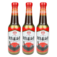 大同醬油 陳年蔭油膏，古法傳承，520g, 3瓶