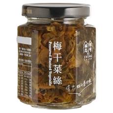 福忠字號 梅干菜絲 台灣產, 180g, 1罐